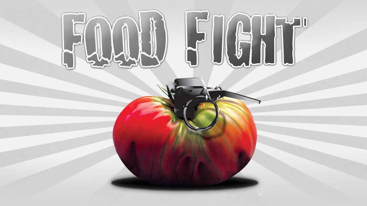 Food Fight backdrop