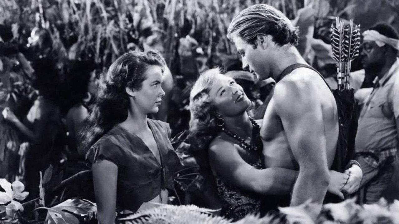 Tarzan and the Slave Girl backdrop