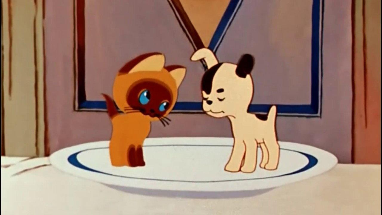 A Kitten Named Woof backdrop