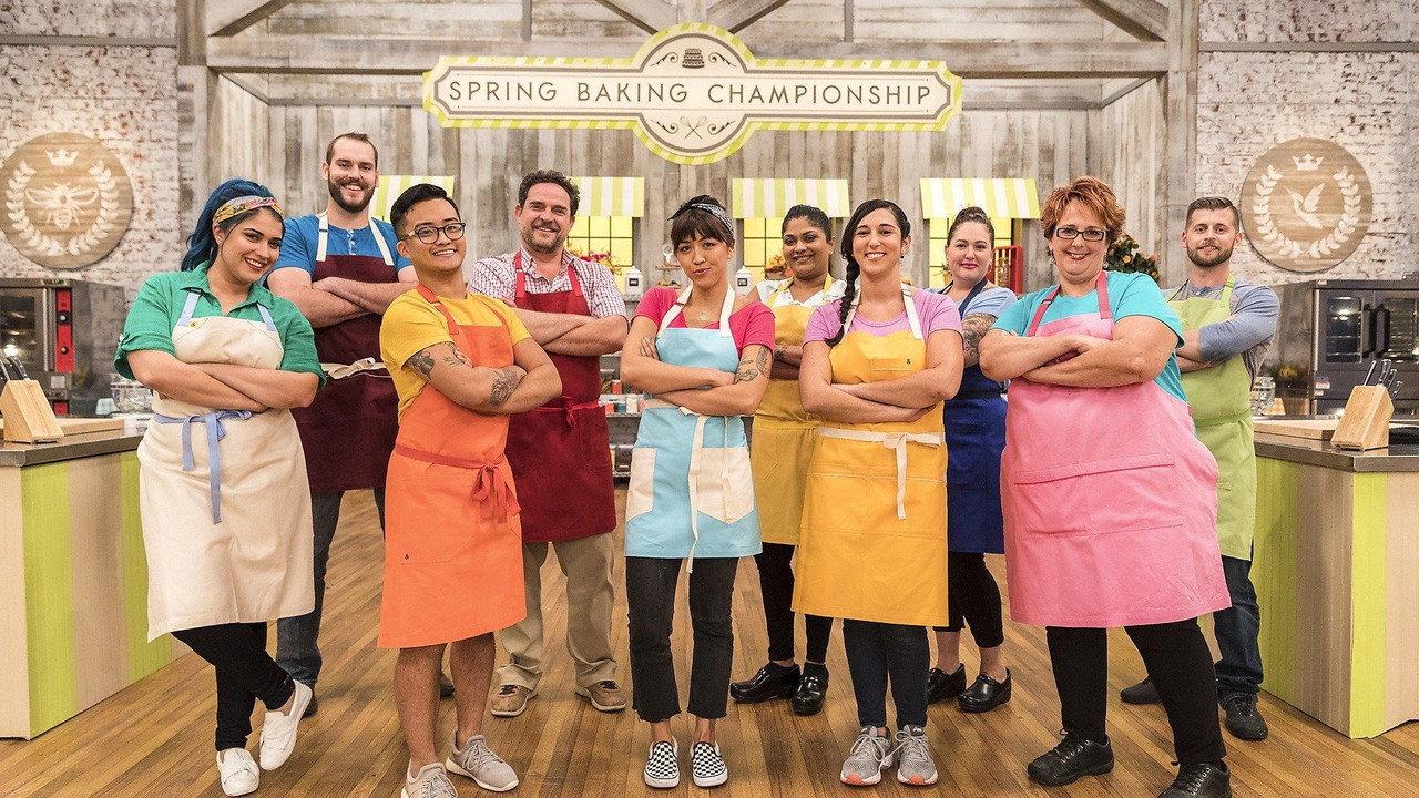 Spring Baking Championship: Easter backdrop