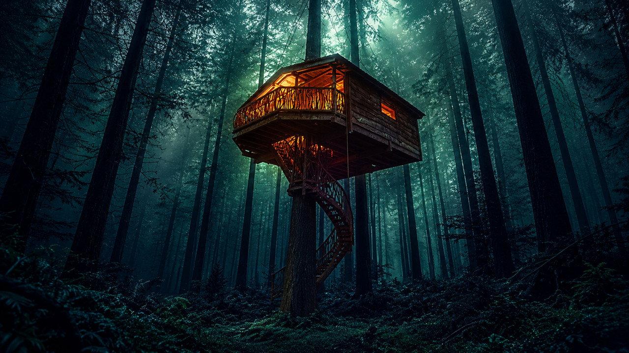 The Treehouse backdrop