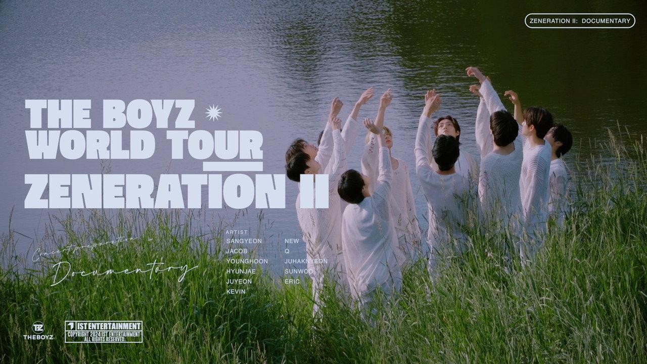 THE BOYZ WORLD TOUR: ZENERATION Ⅱ Documentary backdrop