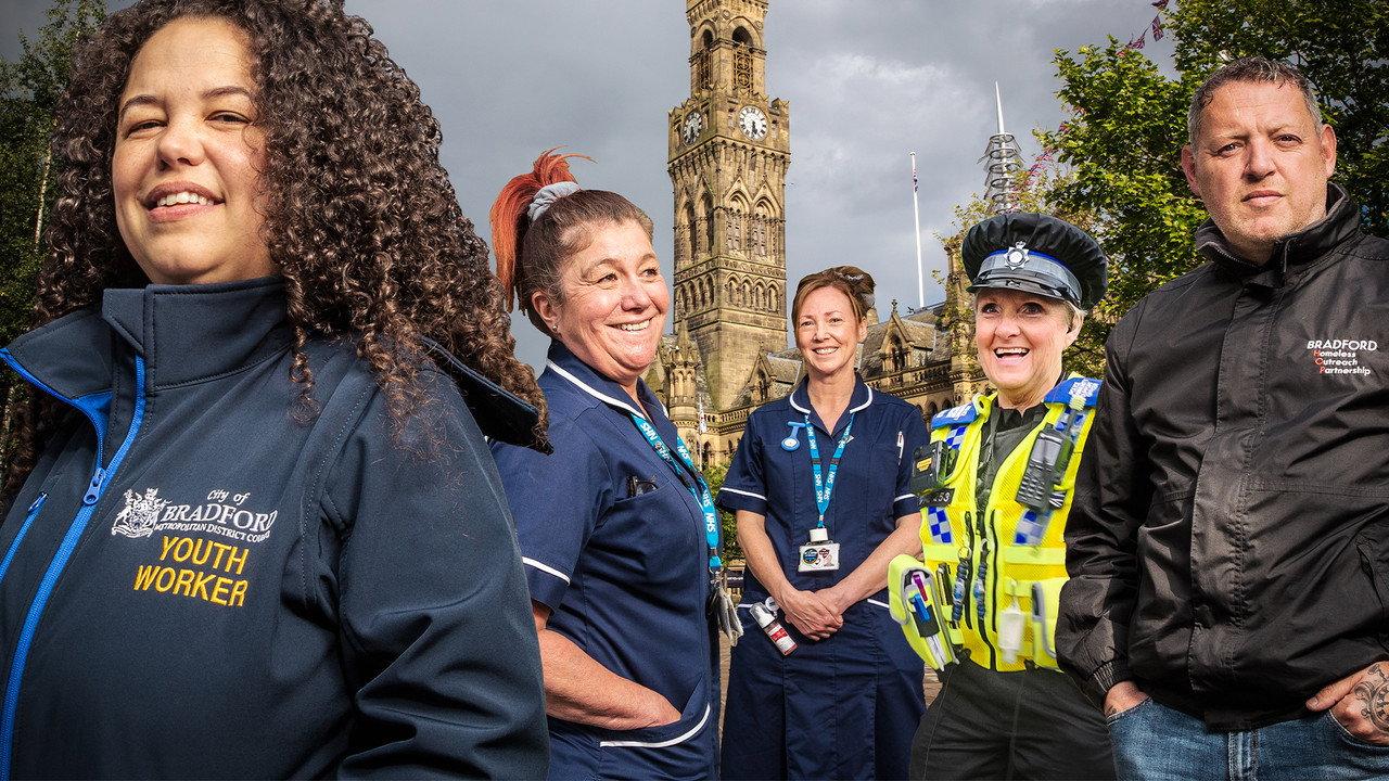 Bradford on Duty backdrop