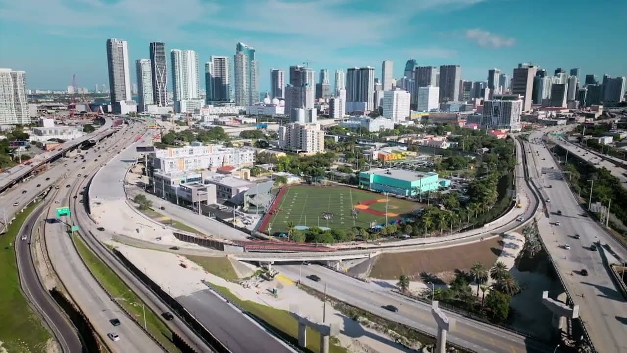 Crossing Overtown backdrop