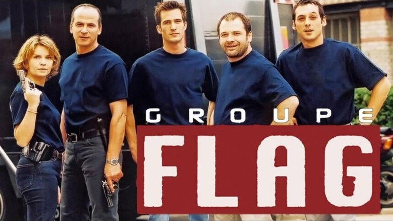 Groupe flag backdrop