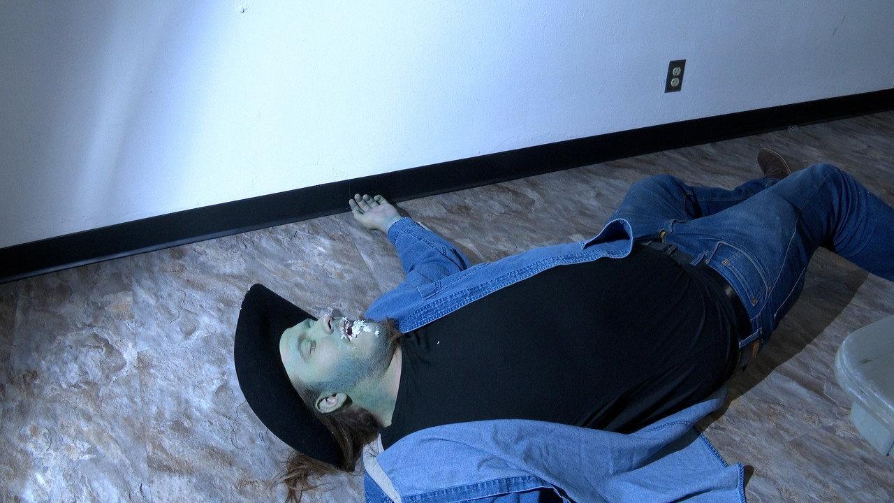 Redneck Frankenstein backdrop