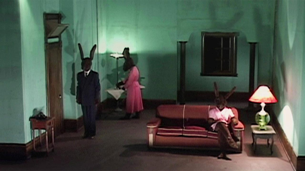 Rabbits backdrop