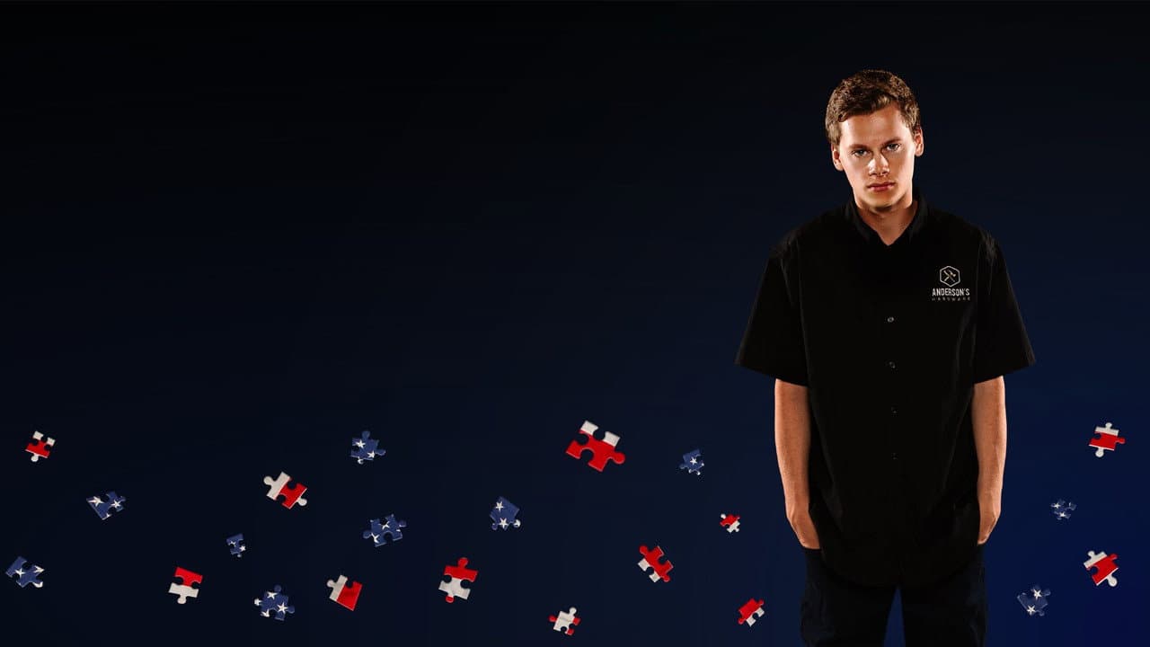 American Nobody backdrop
