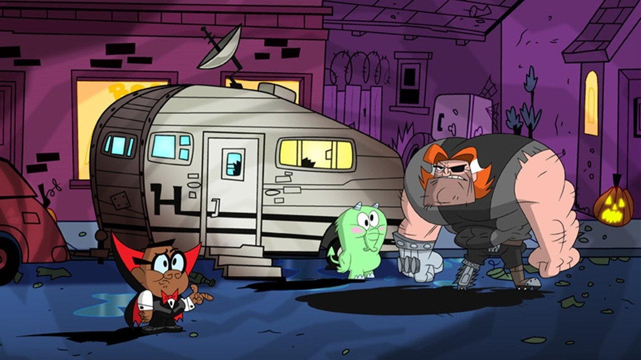 Underfist: Halloween Bash backdrop