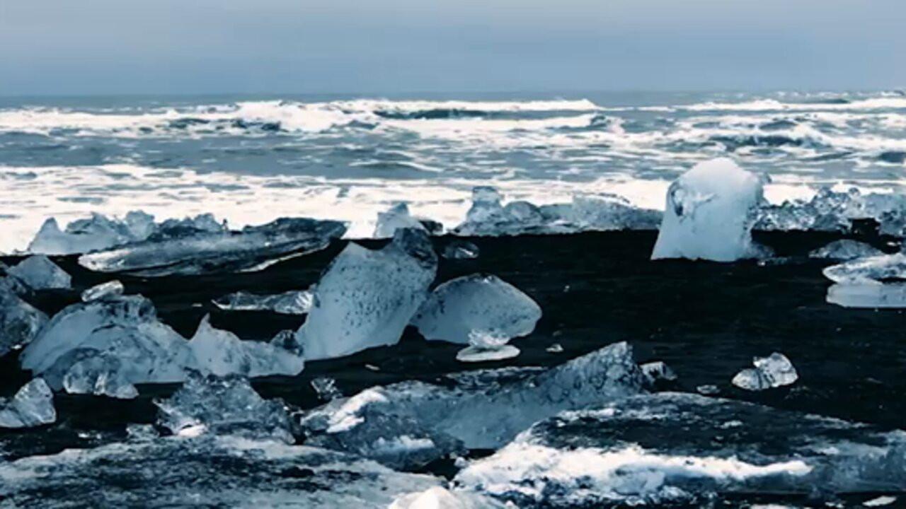 Iceland in Winter backdrop