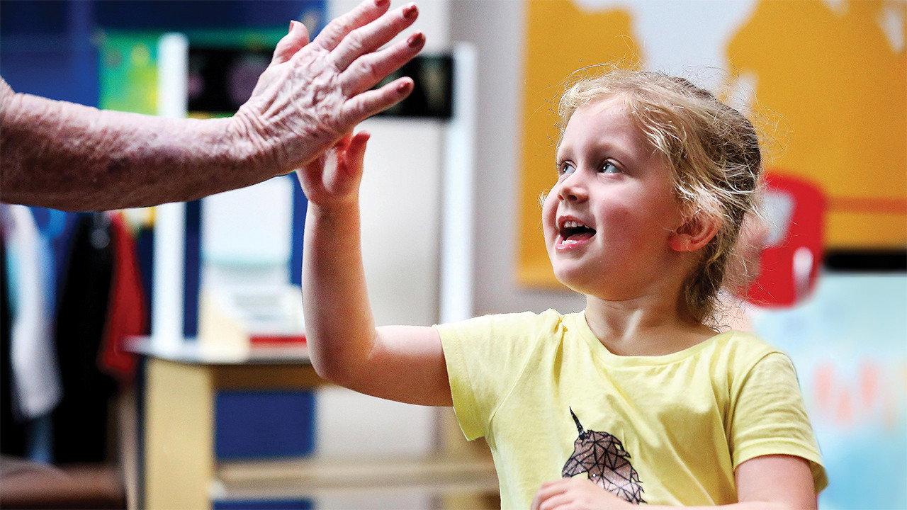Old People's Home for 4 Year Olds backdrop