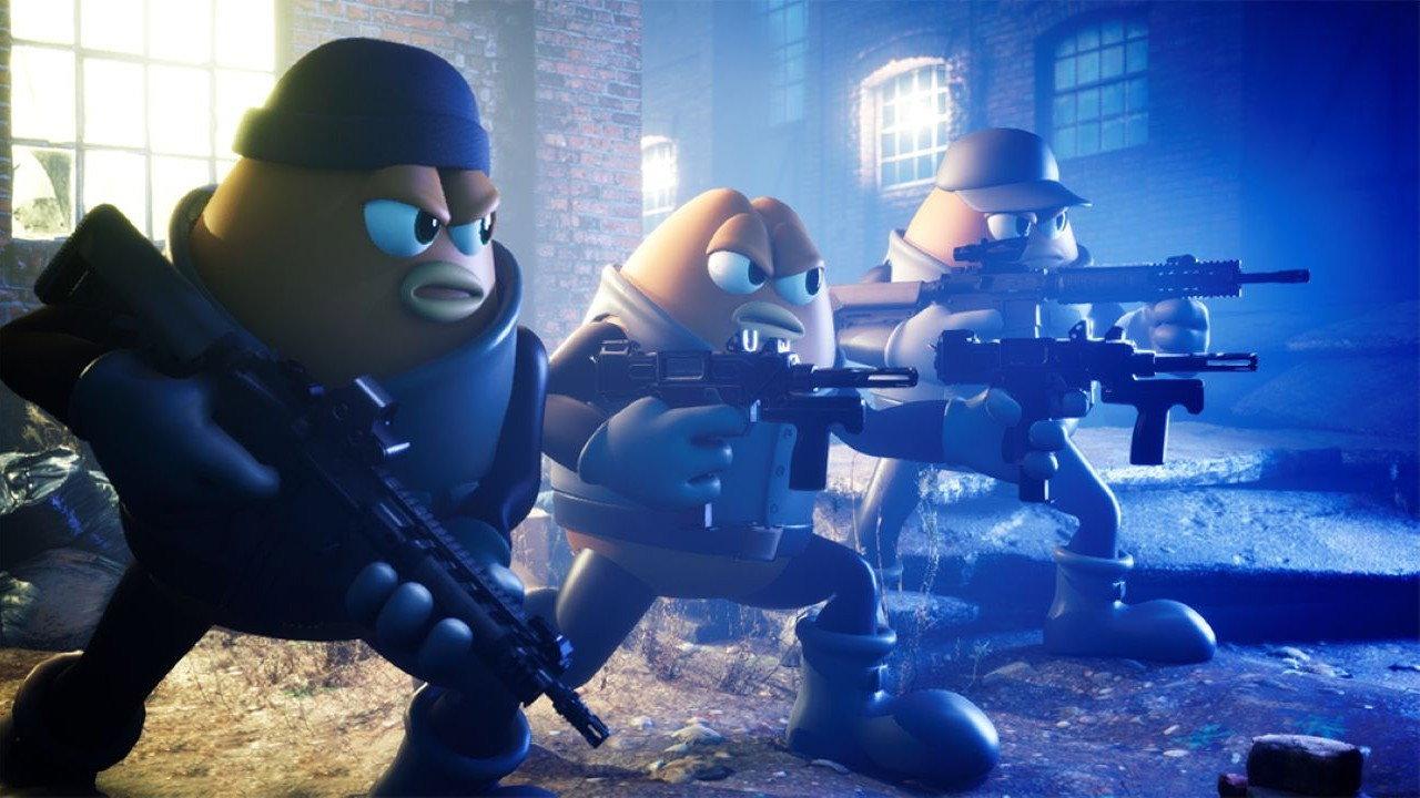Killer Bean backdrop