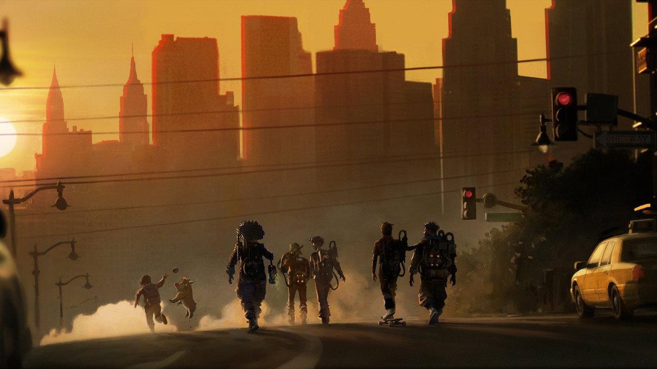 Ghostbusters: Night Shift backdrop