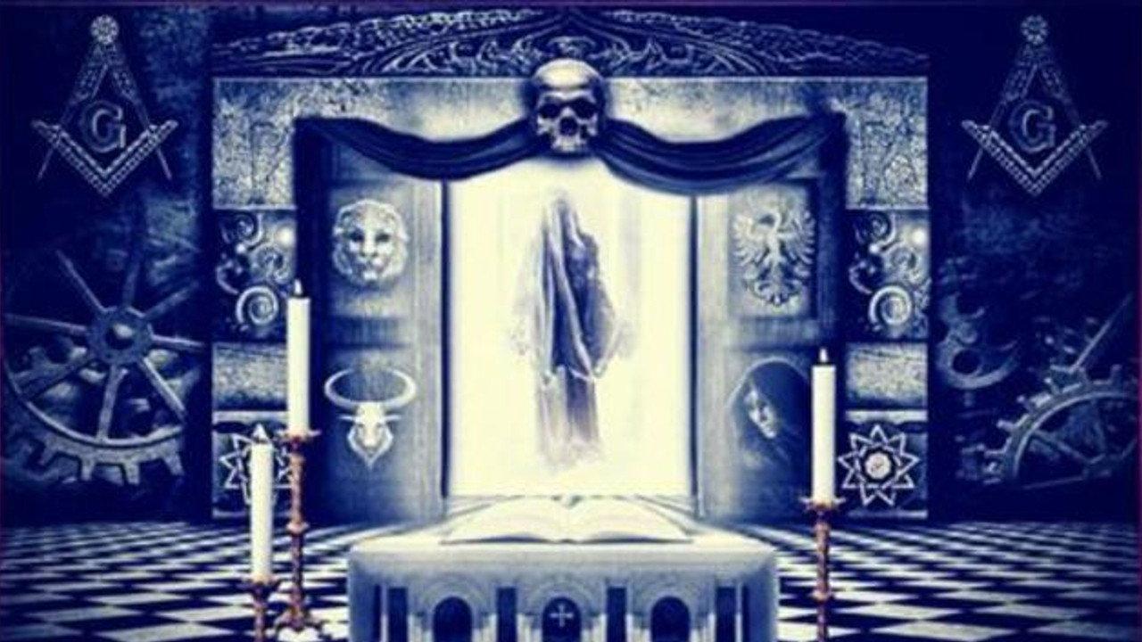 UFOs Masonry and Satanism in the Occult Social Order backdrop