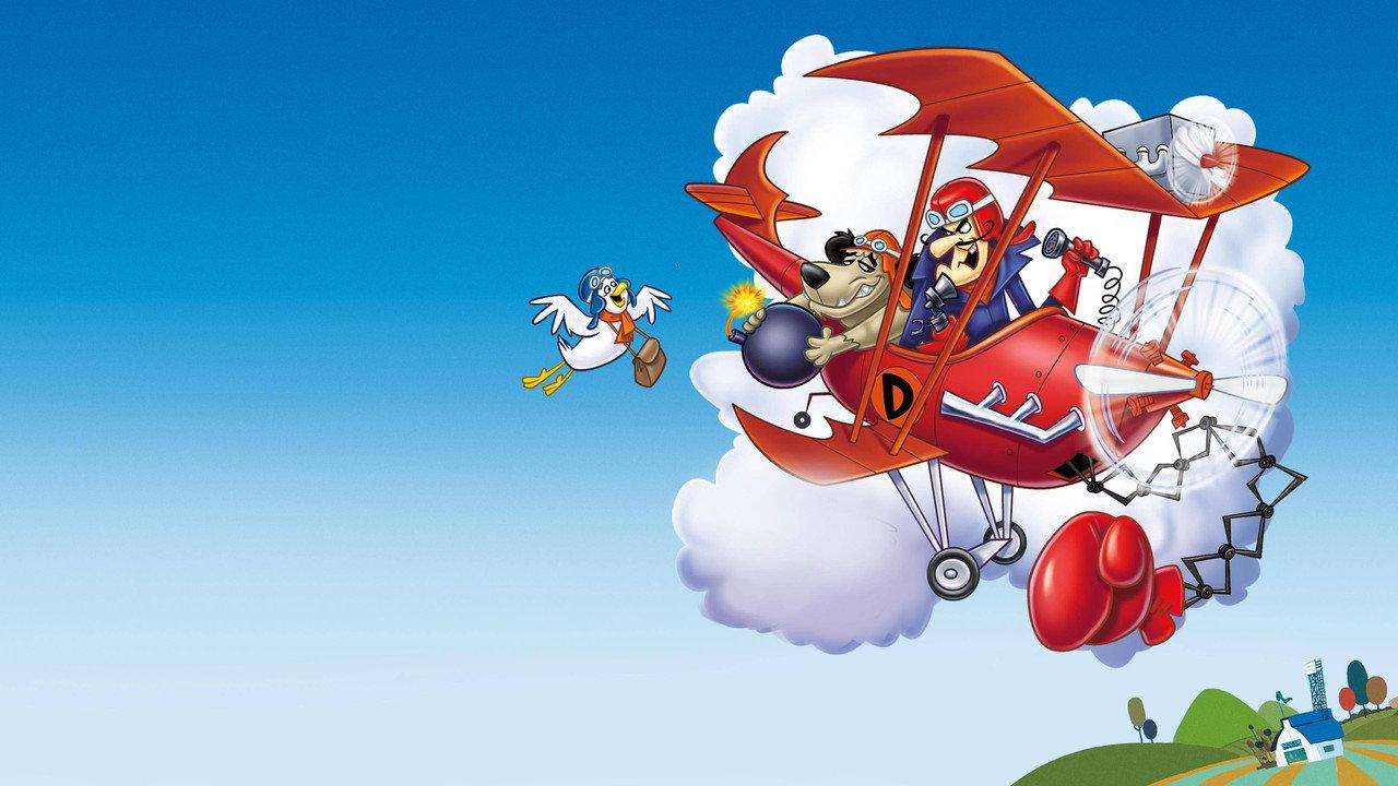 Dastardly and Muttley in Their Flying Machines backdrop