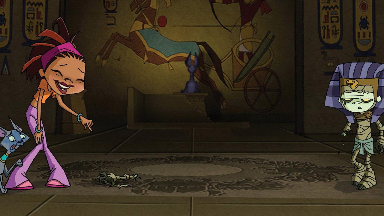 Tutenstein backdrop