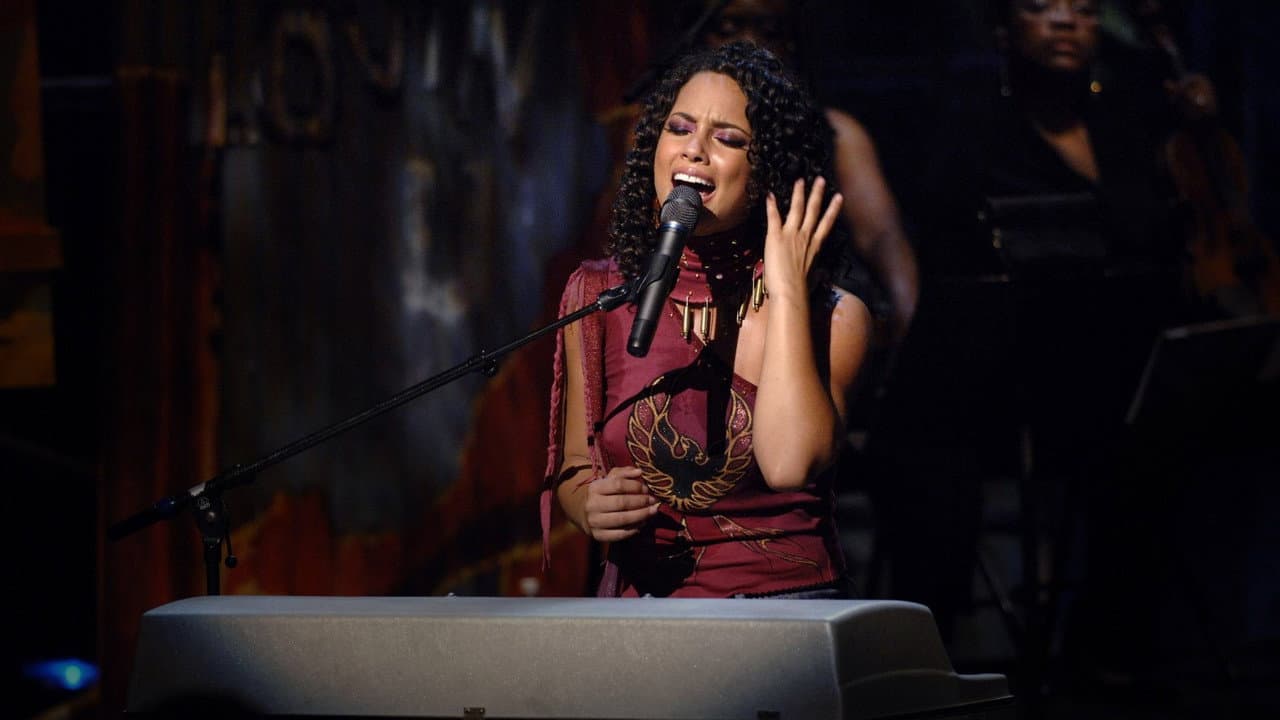 Alicia Keys: Unplugged backdrop