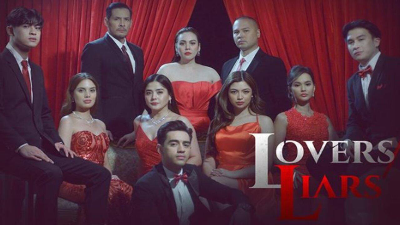Lovers/Liars backdrop