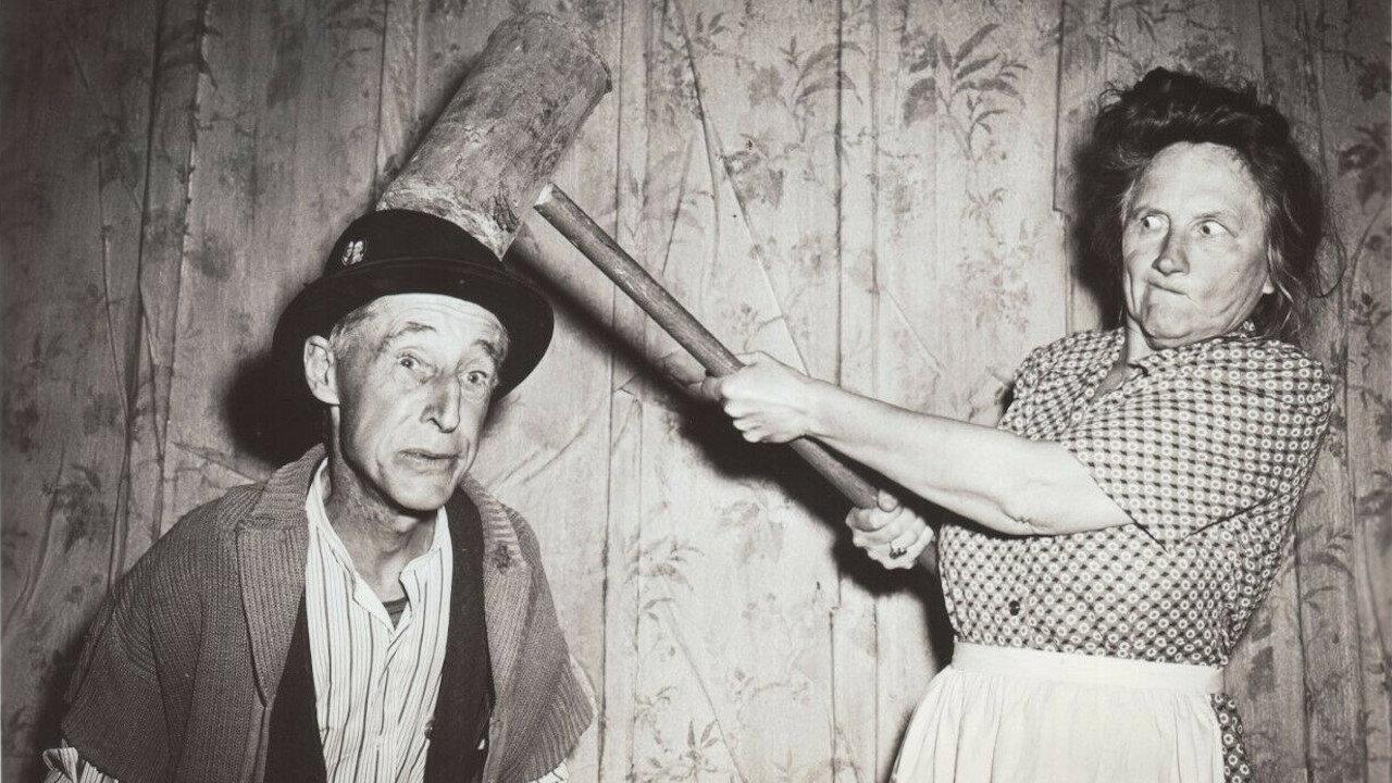 Ma and Pa Kettle Back on the Farm backdrop