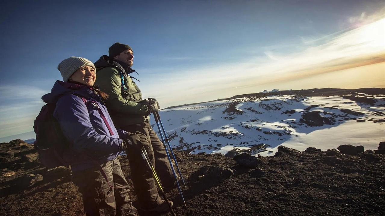 Vertical Diaries: Kilimanjaro backdrop