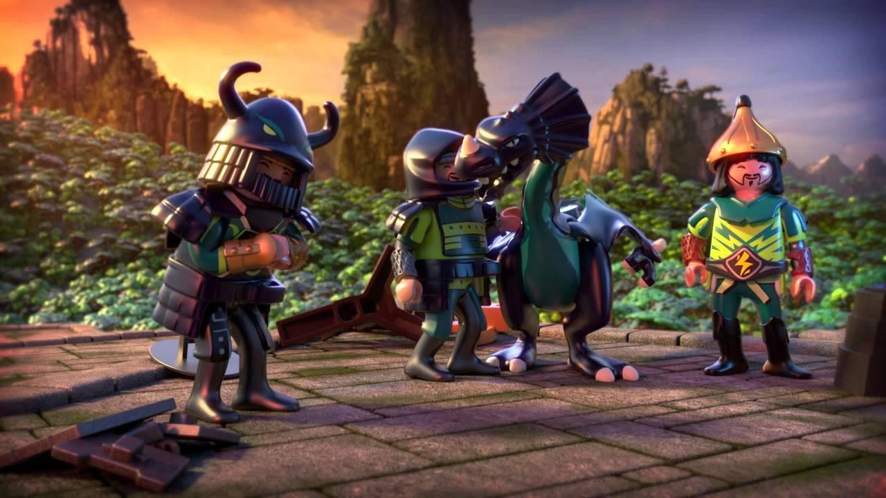 Playmobil: Guardians of the Dragon Fires backdrop