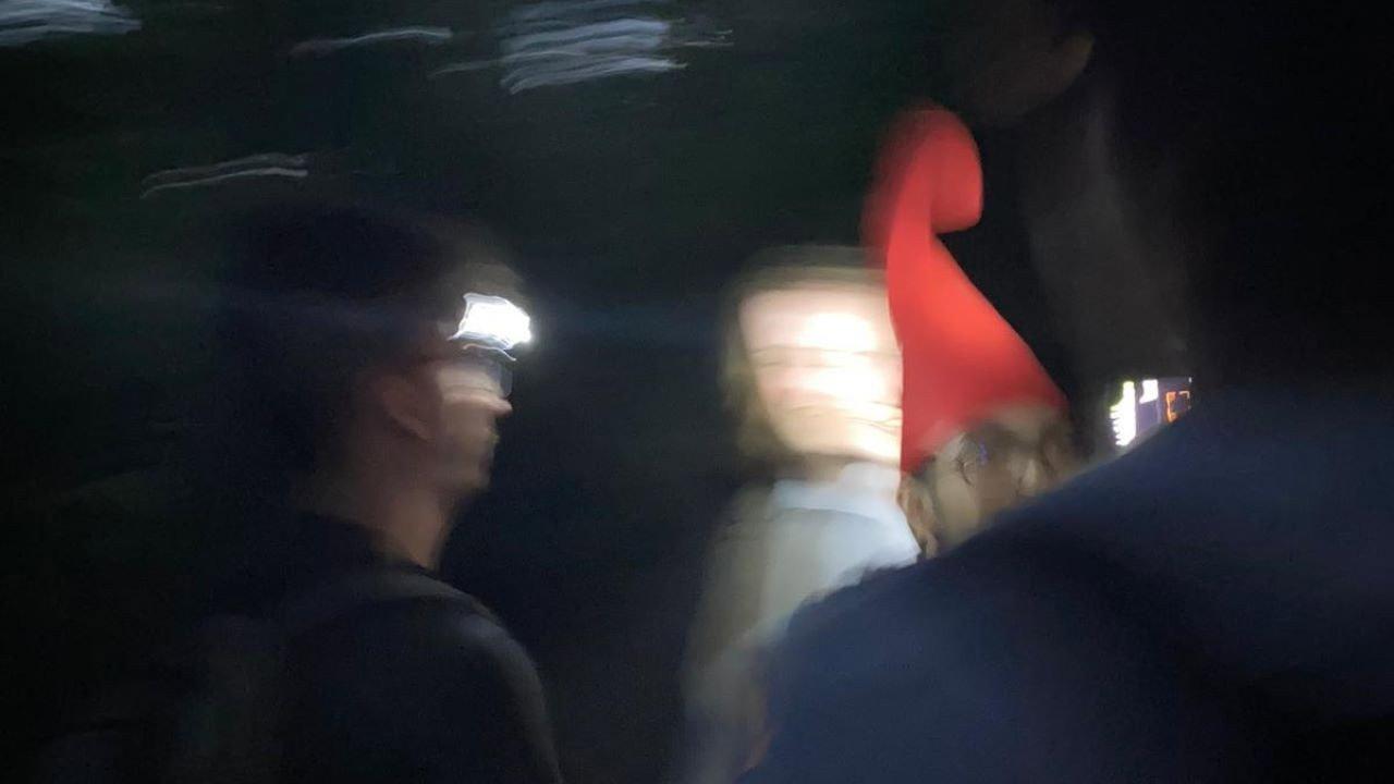 Gnome Hunting Found Footage backdrop