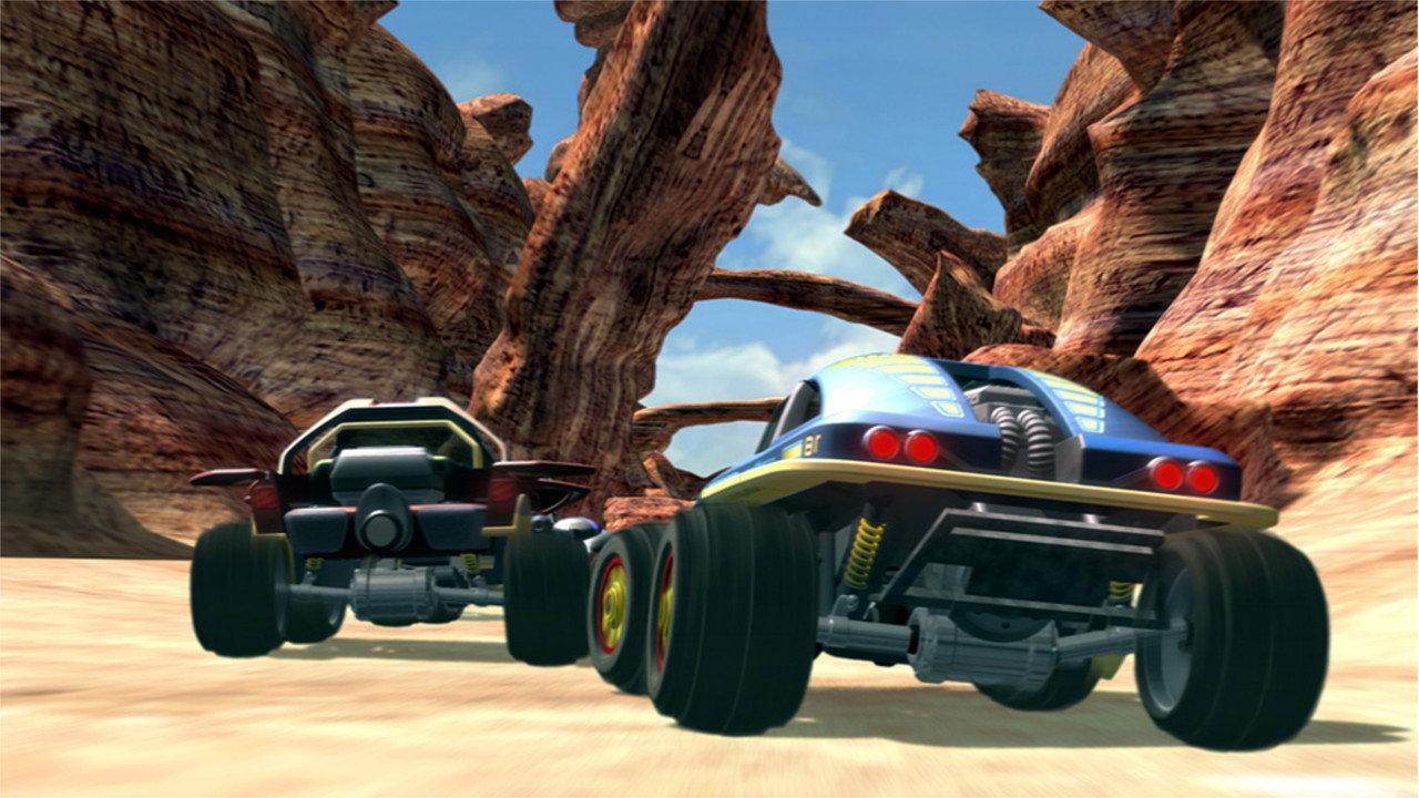 LEGO Racers 4D backdrop