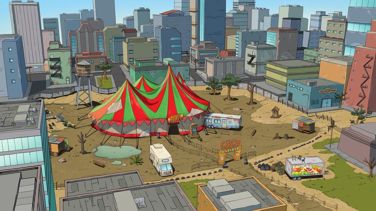 Circo Gómez backdrop