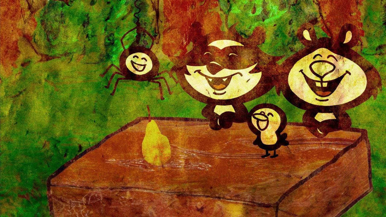 Easygoing Teddy backdrop