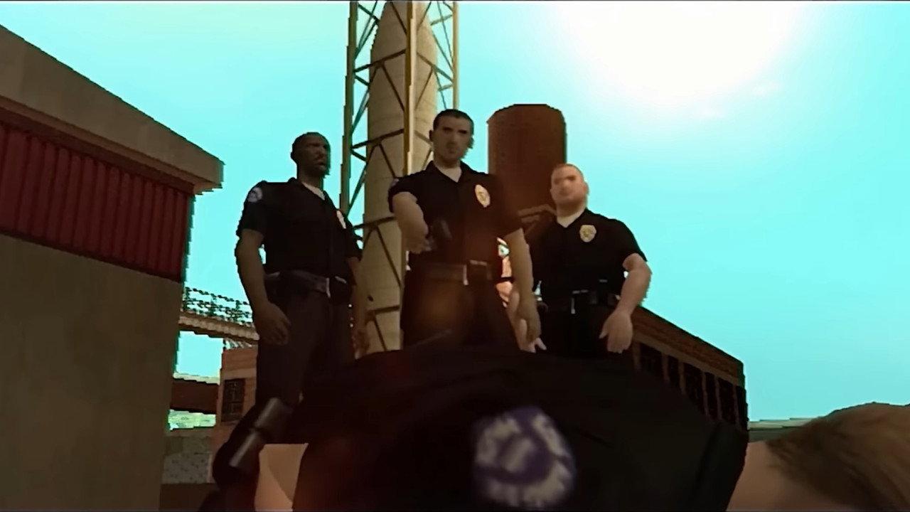 Grand Theft Auto: San Andreas - The Introduction backdrop