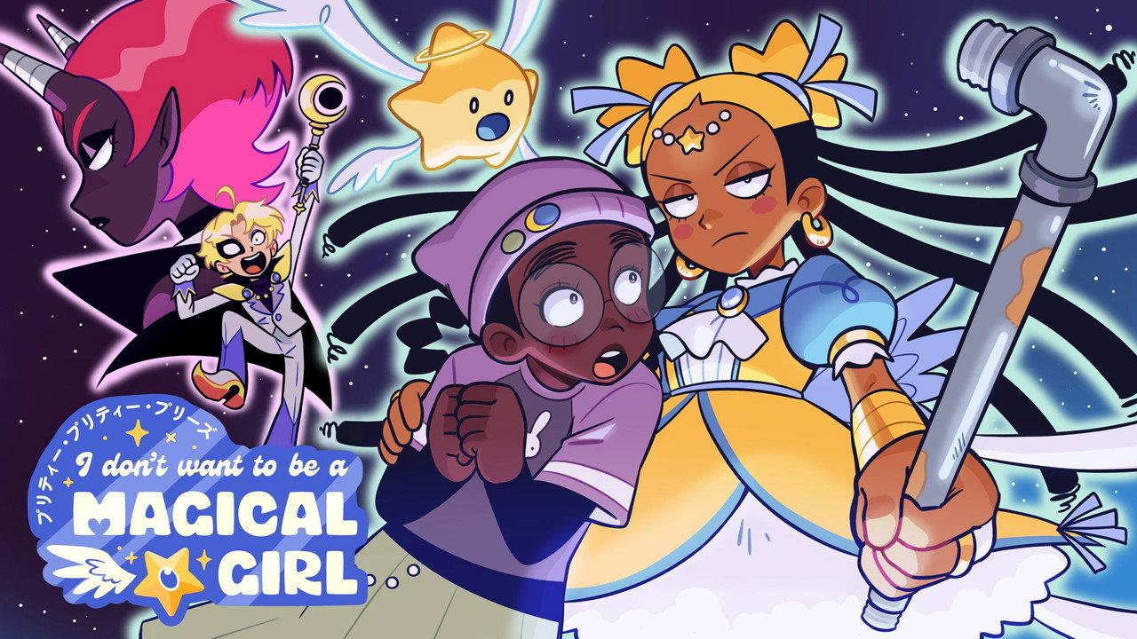 Pretty Pretty Please I Don't Want To Be A Magical Girl backdrop