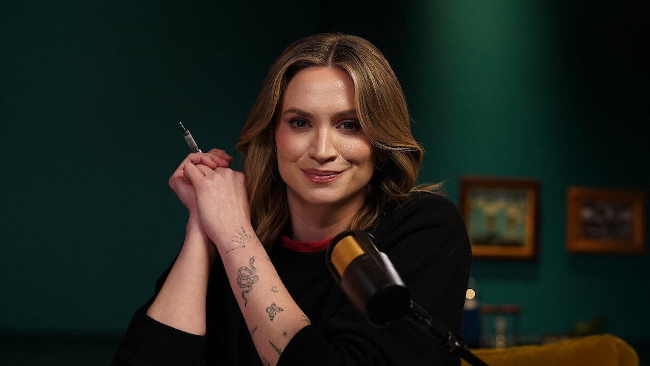 Allegedly with Ellison Barber backdrop