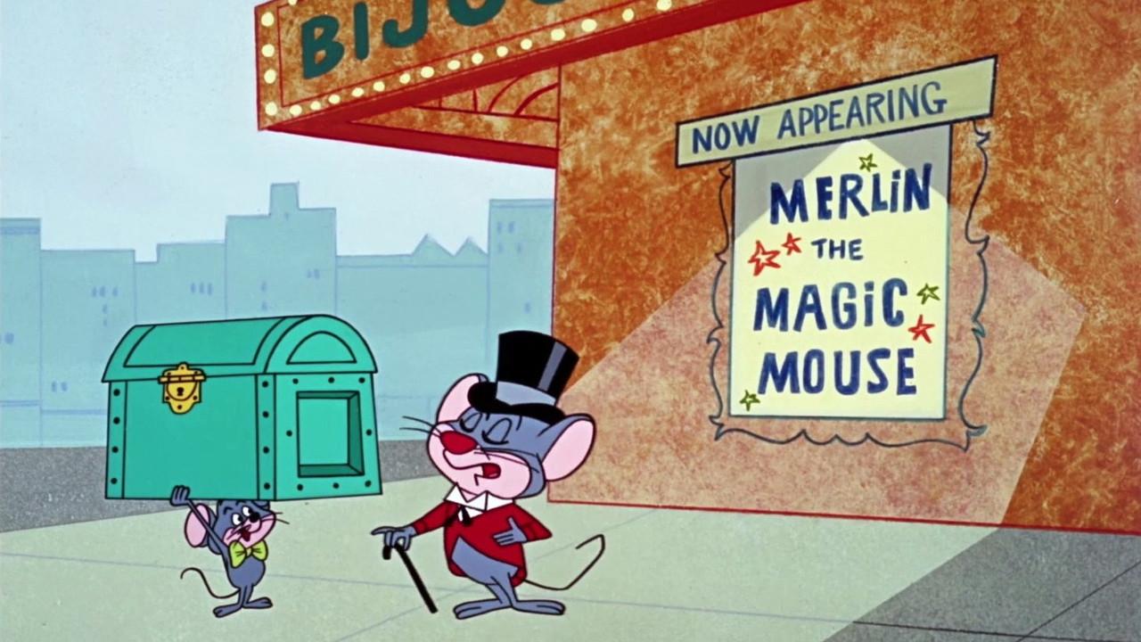 Merlin the Magic Mouse backdrop