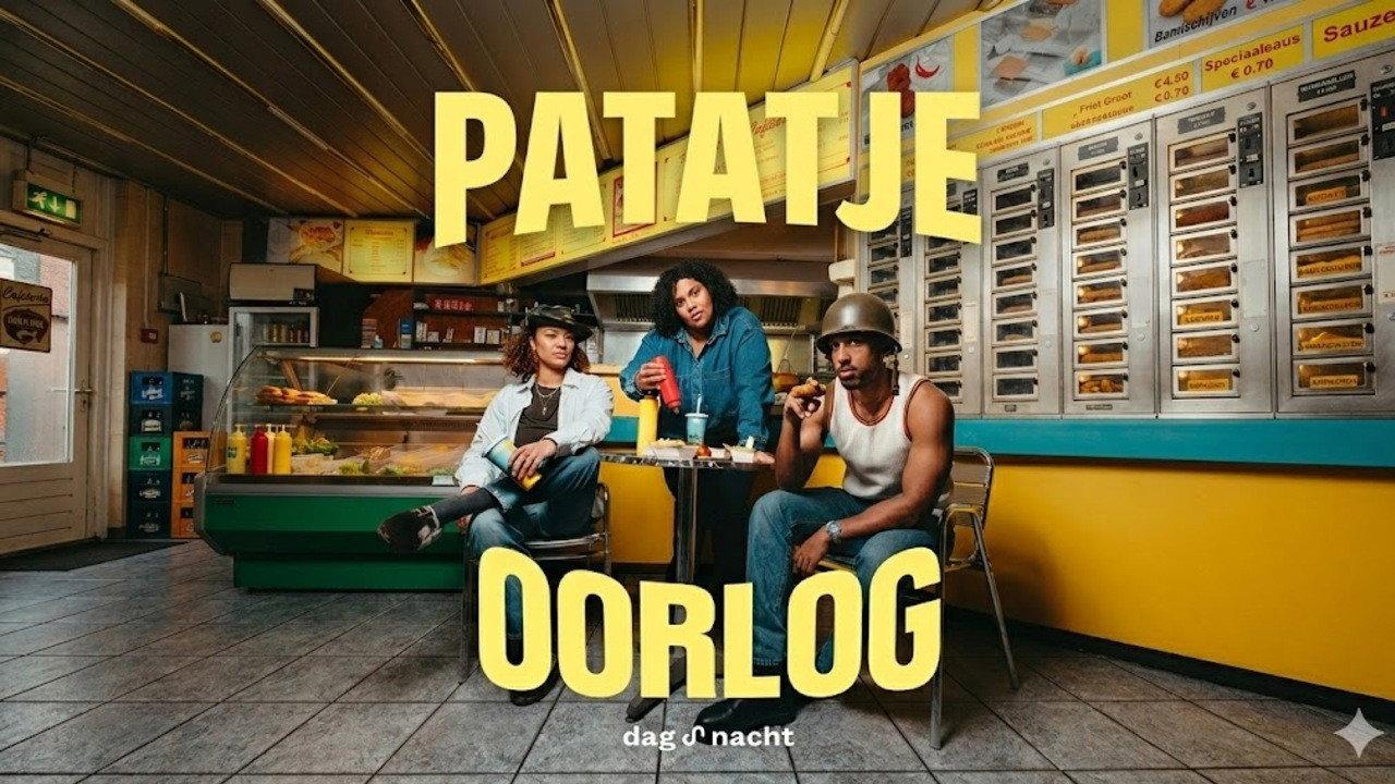 Patatje Oorlog backdrop