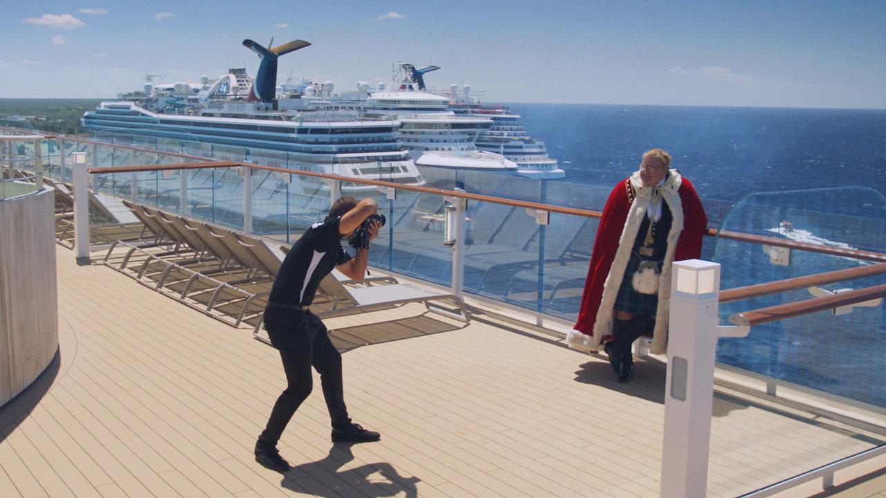 King of the Cruise backdrop