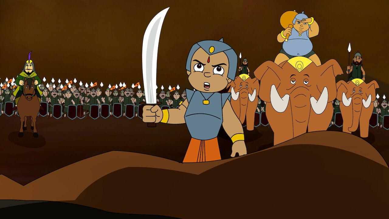 Chhota Bheem and Krishna backdrop