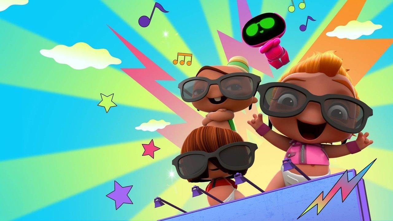 Mini Beat Power Rockers backdrop
