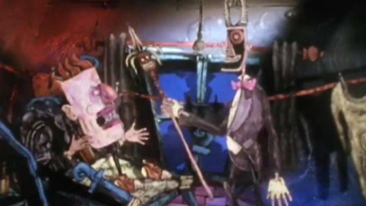 Angry George Irons backdrop