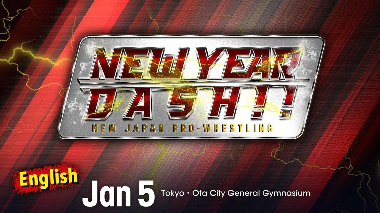 NJPW New Year Dash !! 2023 backdrop