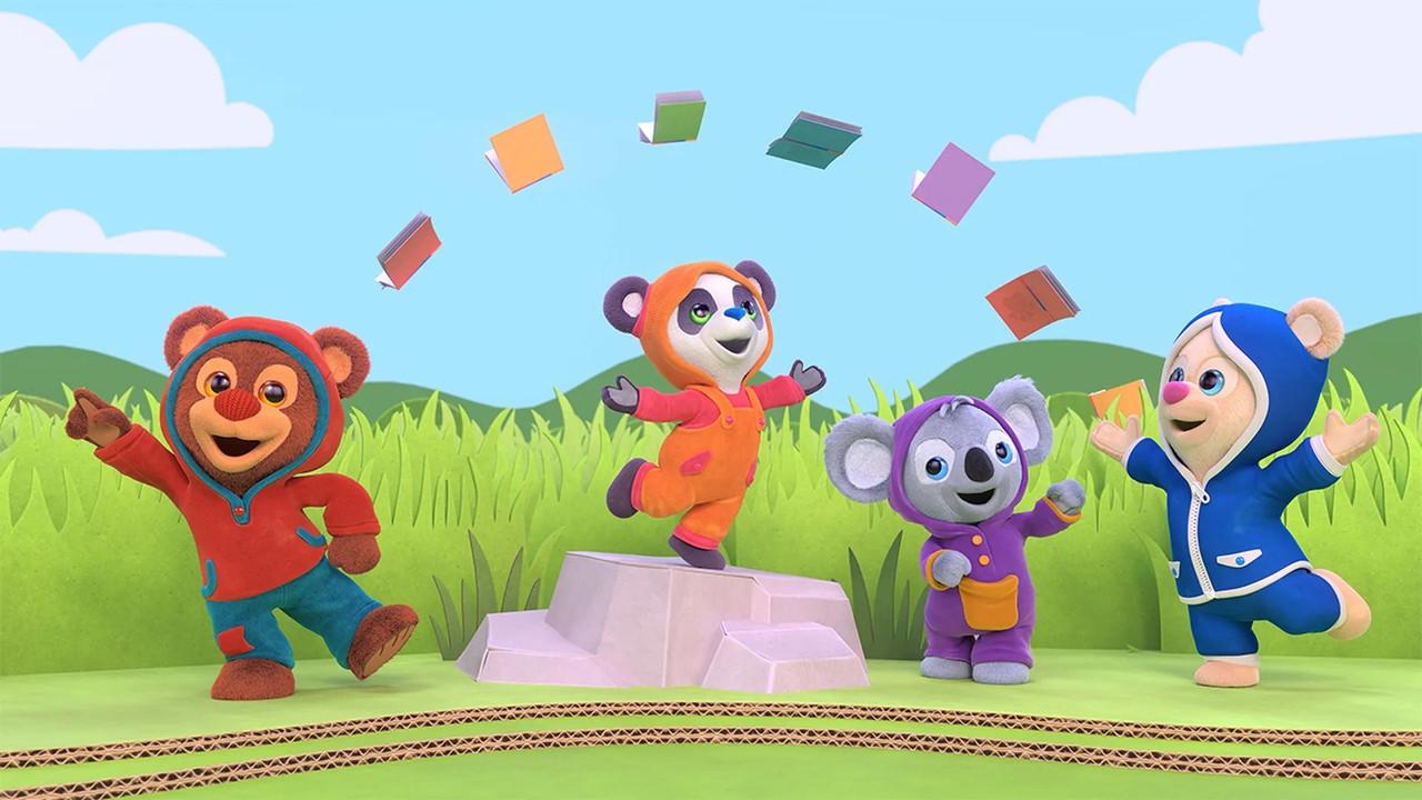 Book Hungry Bears backdrop