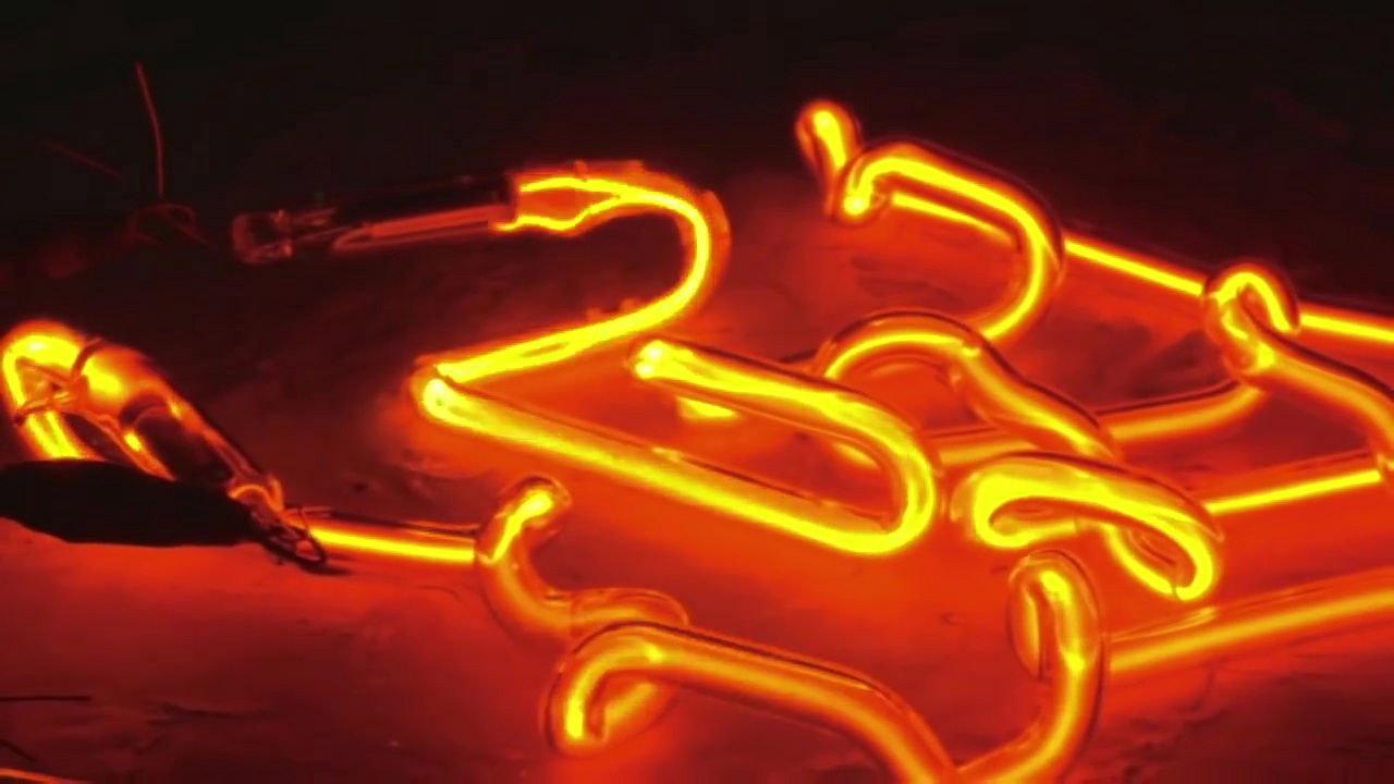The Making of Neon Signs backdrop