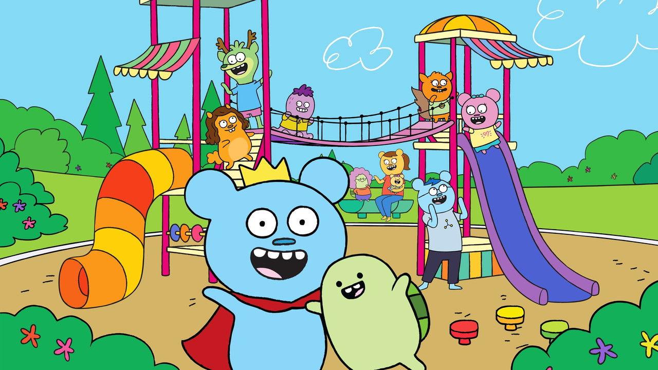 Bossy Bear backdrop