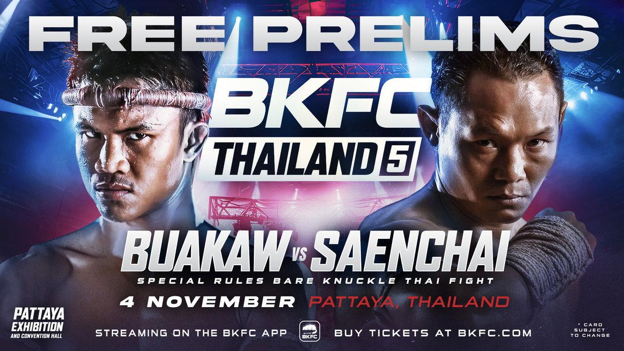 BKFC Thailand 5 backdrop