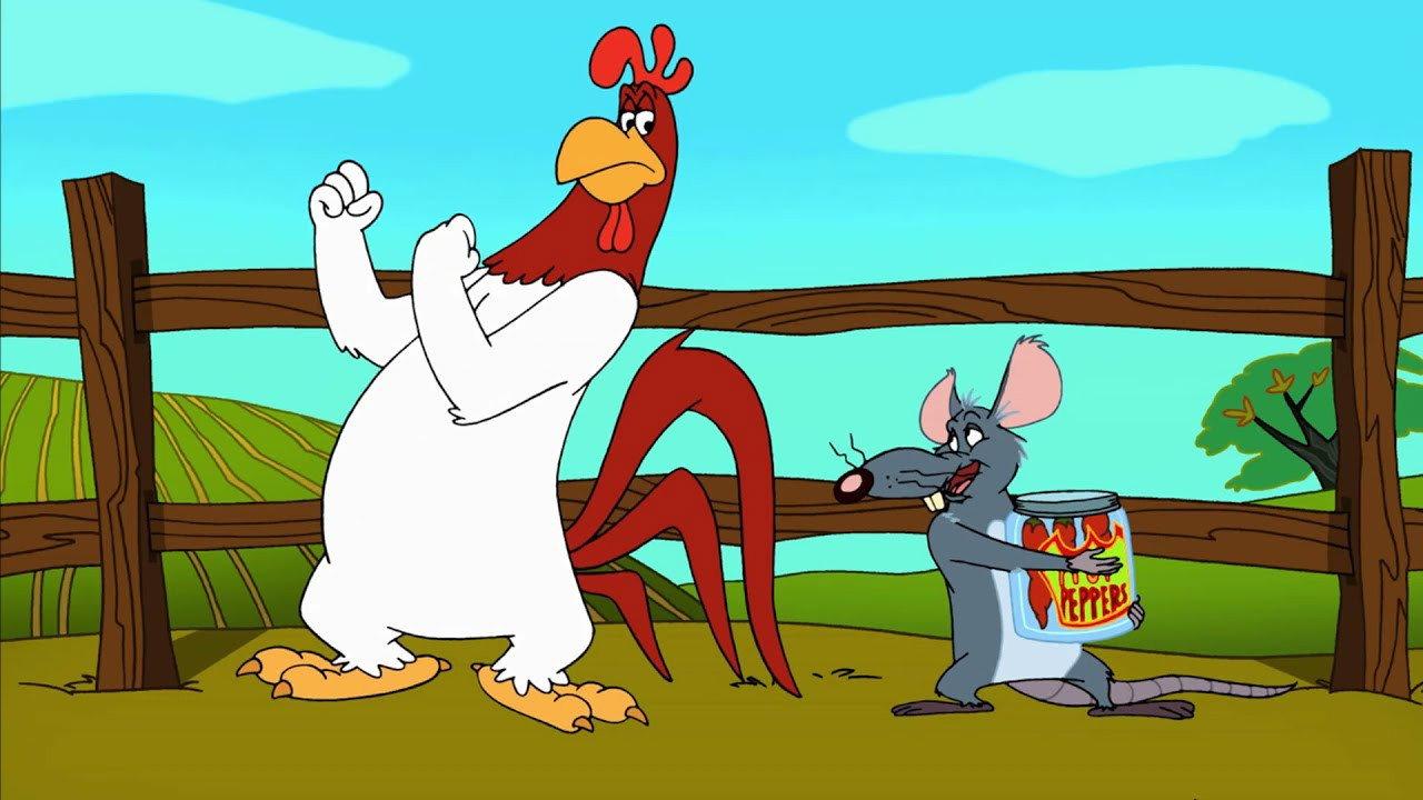 Cock-a-Doodle-Duel backdrop