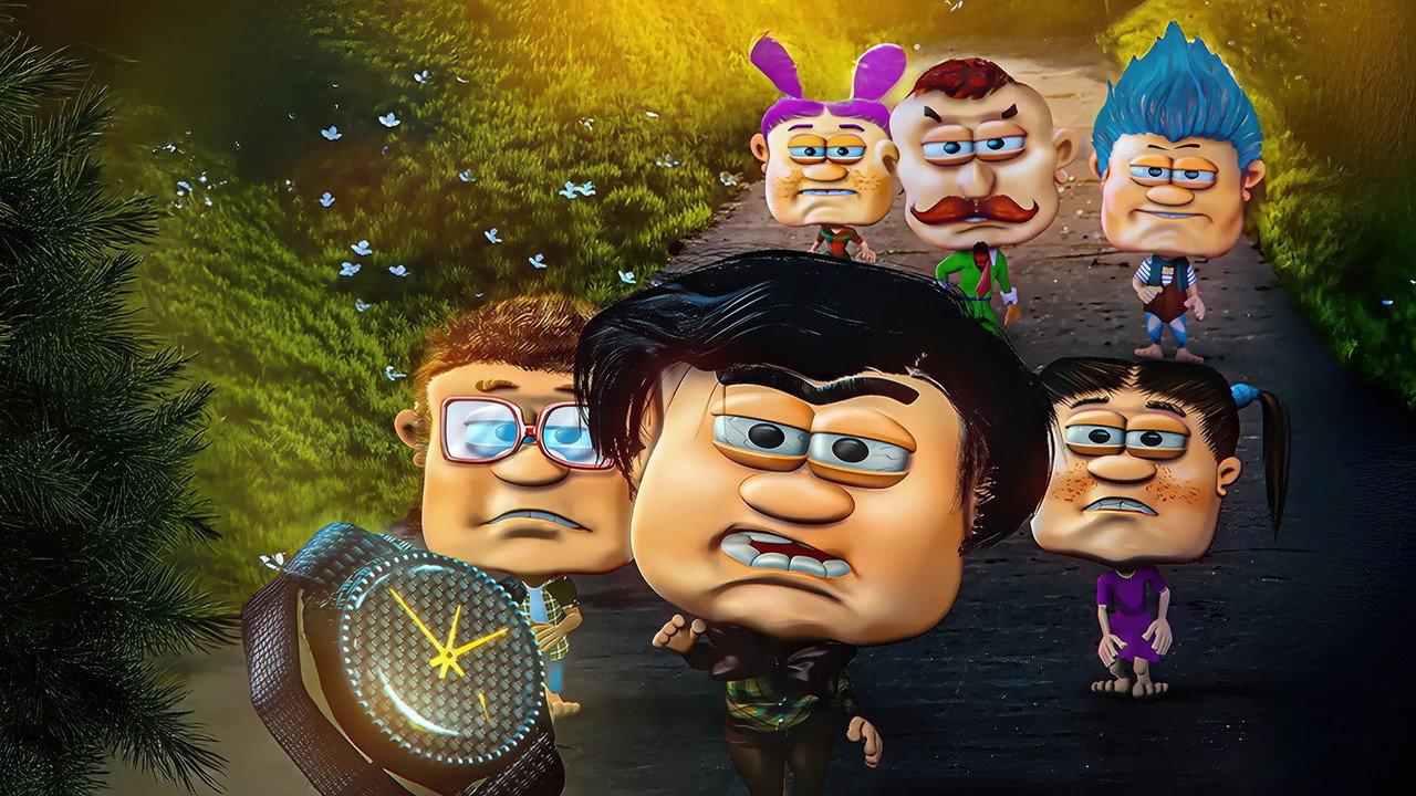 Square Heads backdrop
