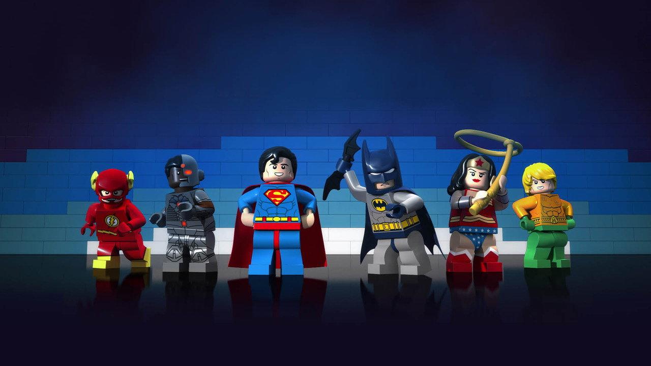 LEGO DC Comics Super Heroes: Batman Be-Leaguered backdrop
