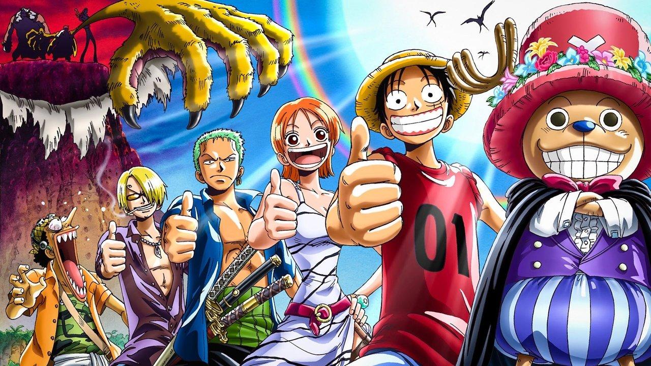 One Piece: Chopper's Kingdom in the Strange Animal Island backdrop
