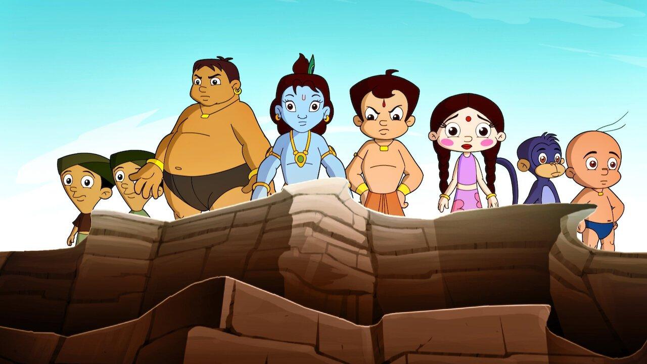 Chhota Bheem: Krishna vs Zimbara backdrop