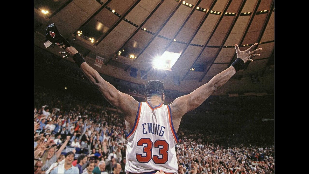 Patrick Ewing - Standing Tall backdrop