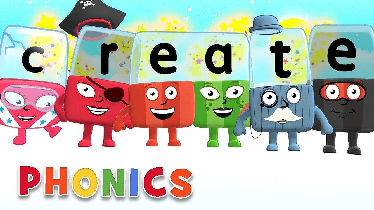 Alphablocks backdrop